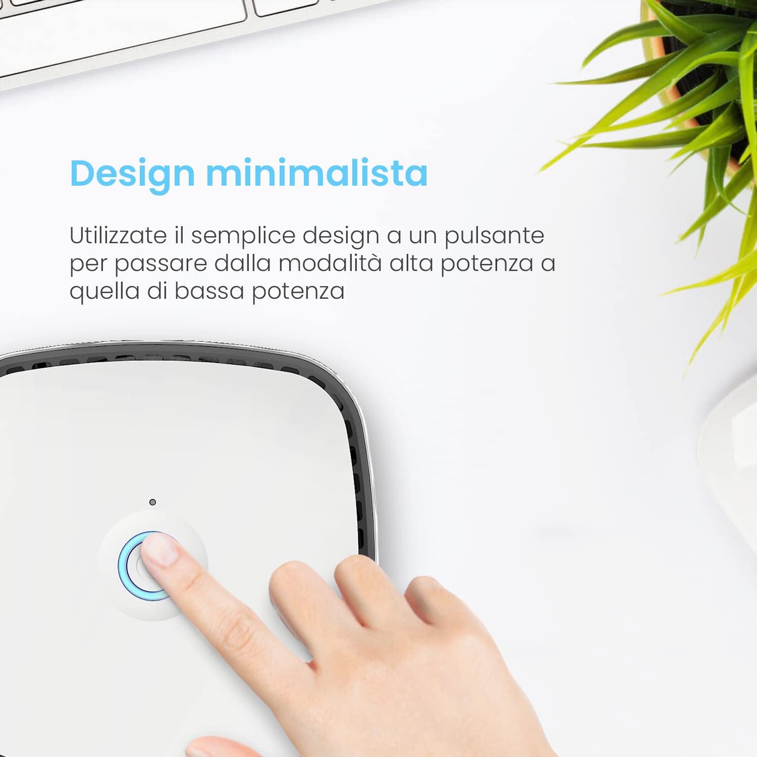 Pro Breeze Purificatore D'Aria 4 in 1 per Casa/Ufficio - immagine 3