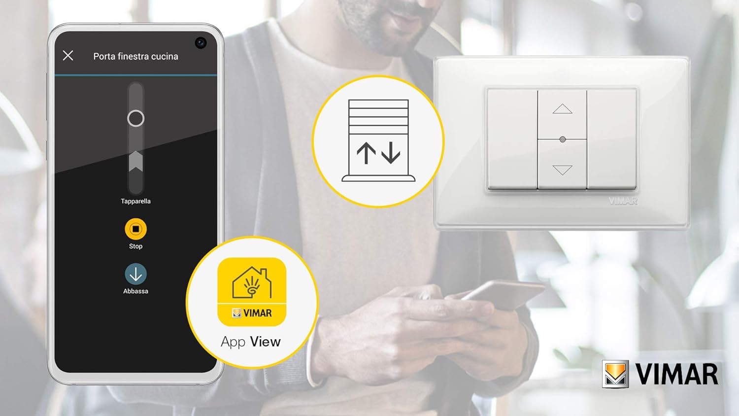 Vimar 14594 Plana Comando Connesso VIEW Wireless - immagine 2
