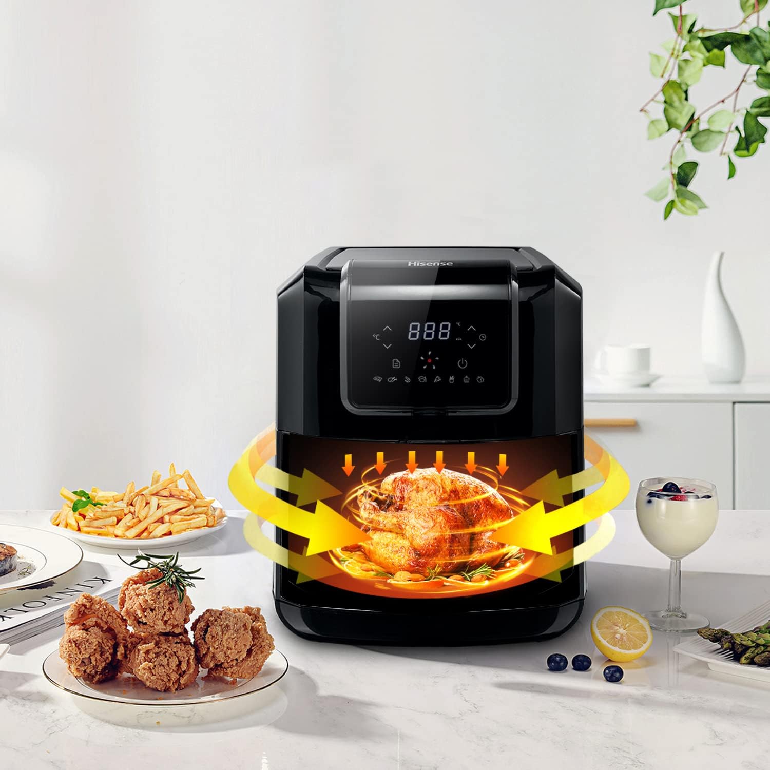 HISENSE Friggitrice ad Aria 5L 1700W - immagine 5