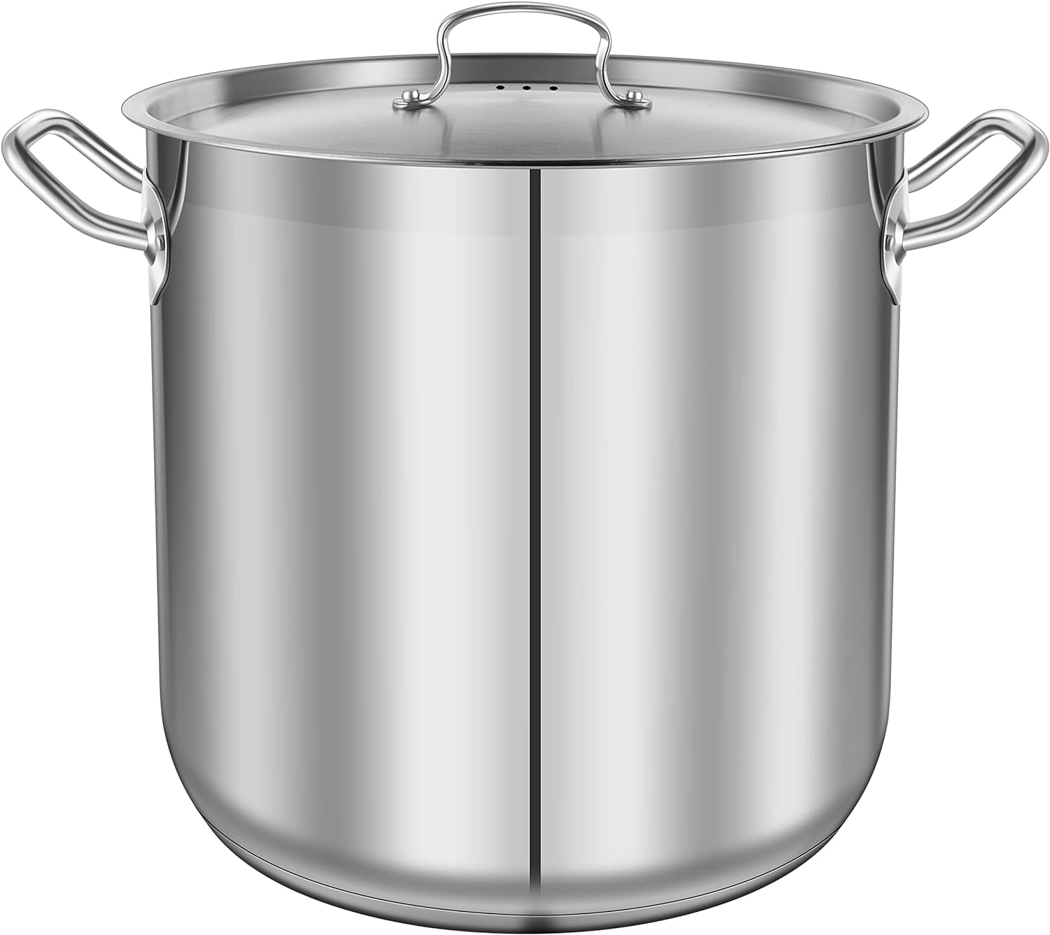 Nutrichef Pentola 40 Litri Acciaio Inox per Induzione