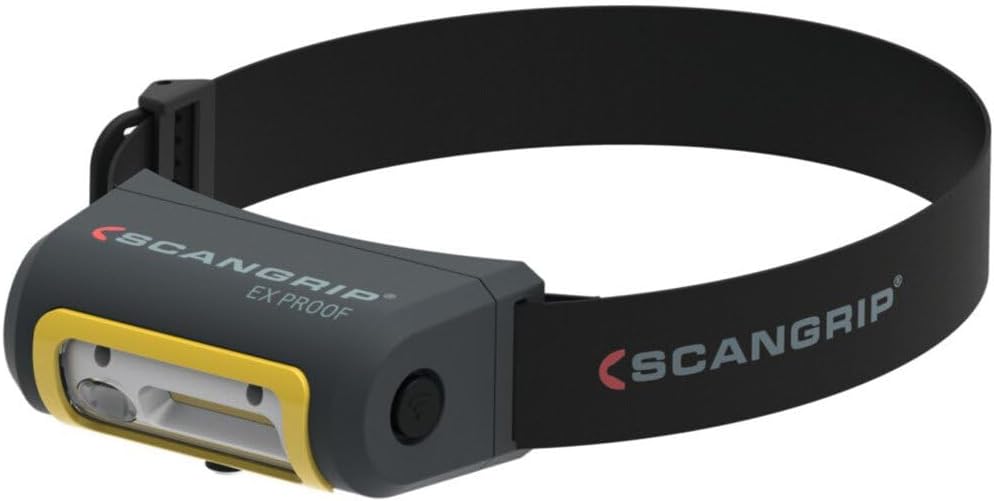 Scangrip EX-View Lampada Frontale LED COB Ricaricabile