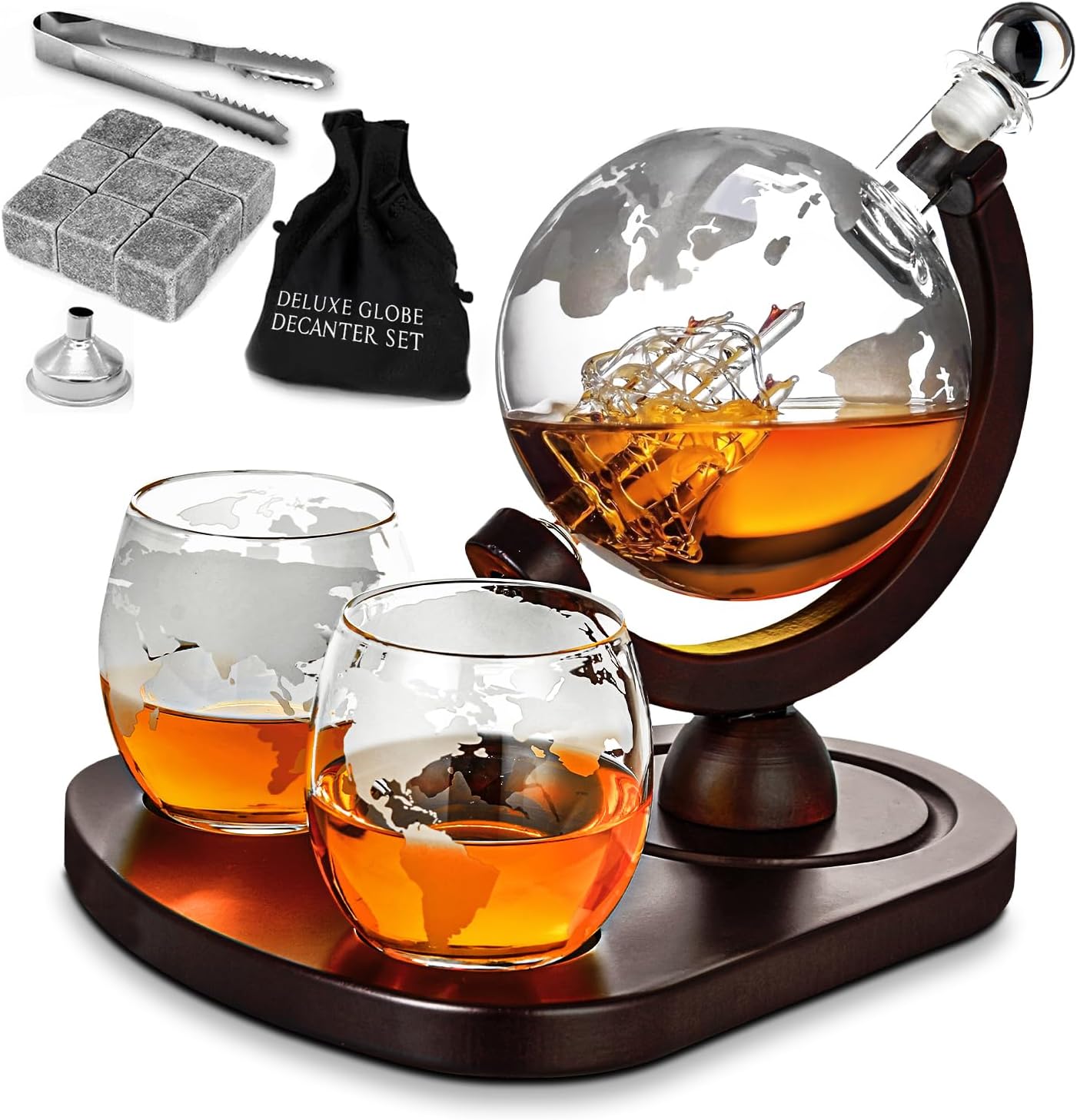 Mikamax - Globe Decanter Deluxe Set 900ml