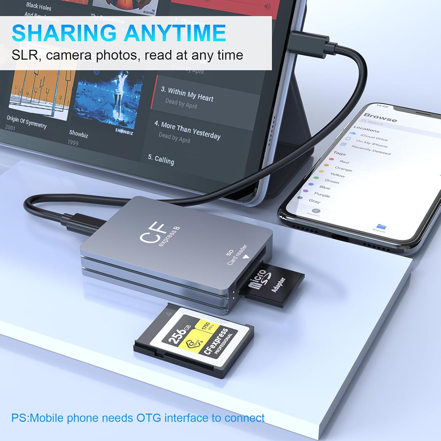 Lettore Schede CFexpress Tipo B e SD USB 3.2 Gen 2 - immagine 6