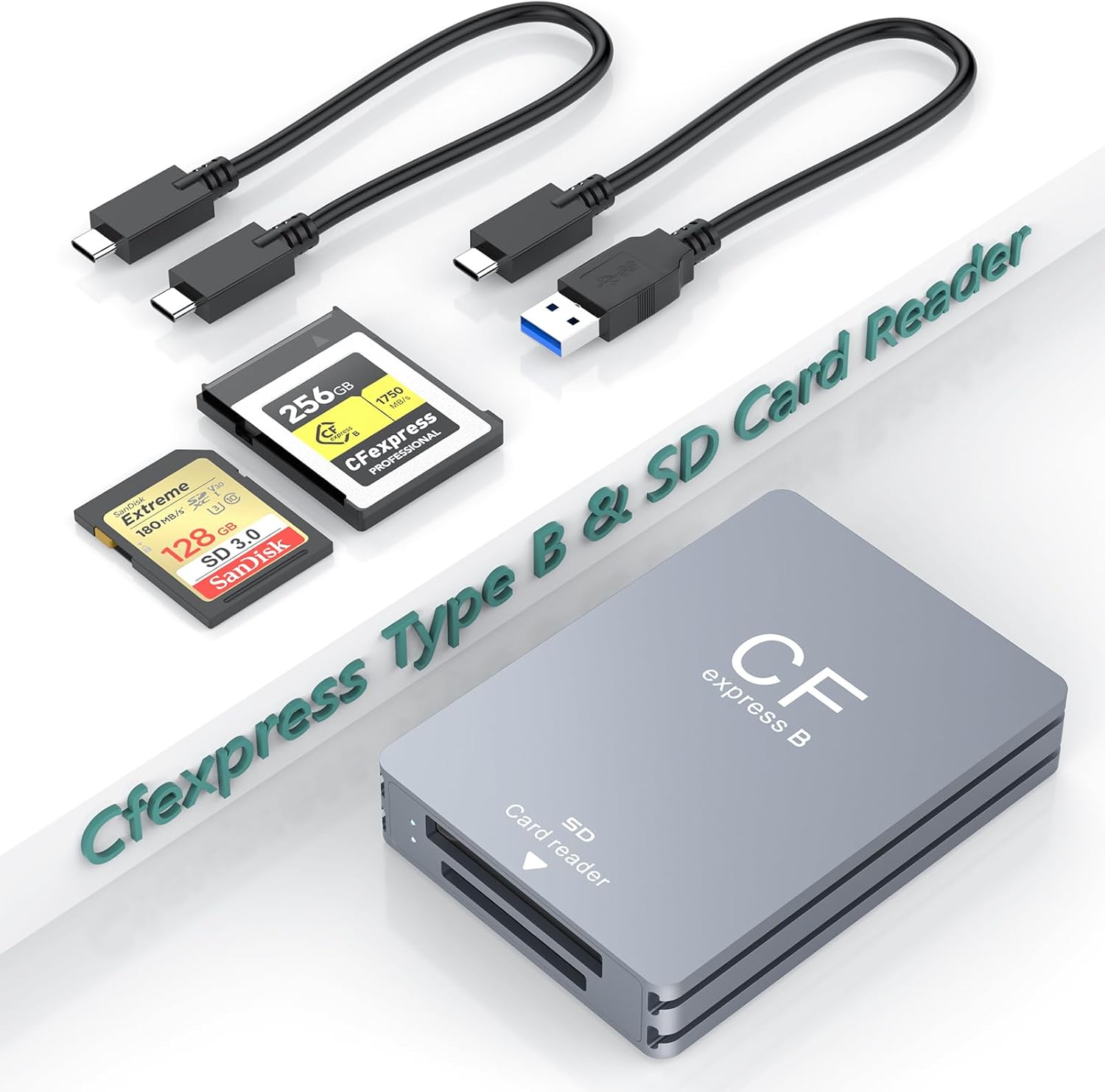 Lettore Schede CFexpress Tipo B e SD USB 3.2 Gen 2 - immagine 8