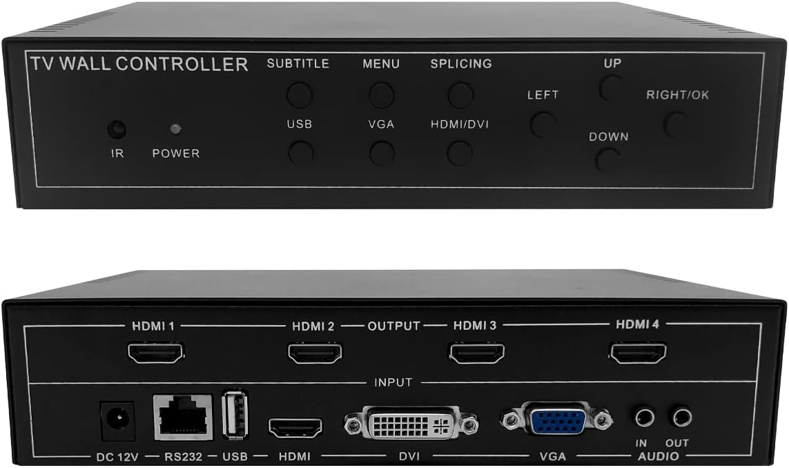 Switch Multiviewer HDMI 4x1 4K@60HZ con 8 Modalità - immagine 6