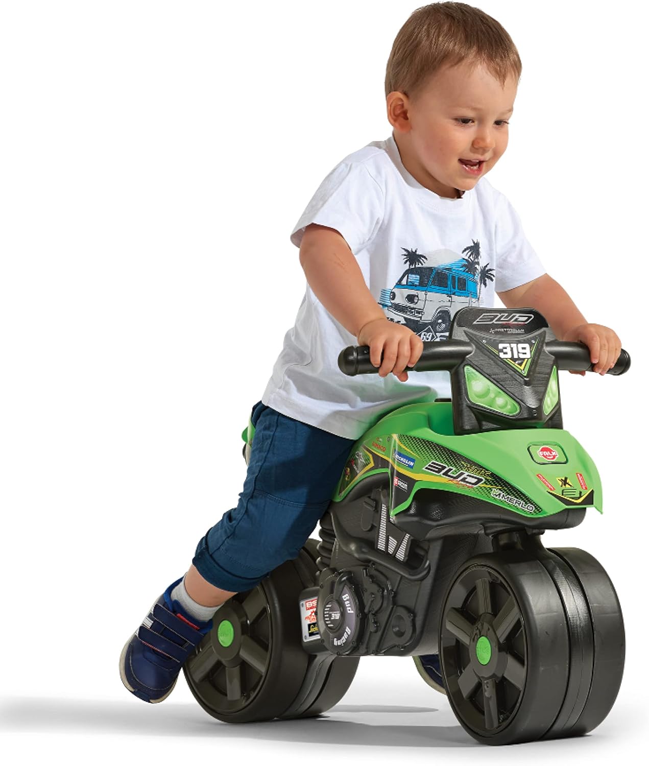 Falk - Draisienne Moto Bud Racing, Verde - immagine 2