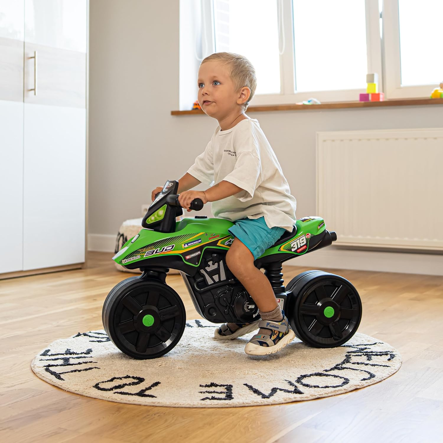 Falk - Draisienne Moto Bud Racing, Verde - immagine 5