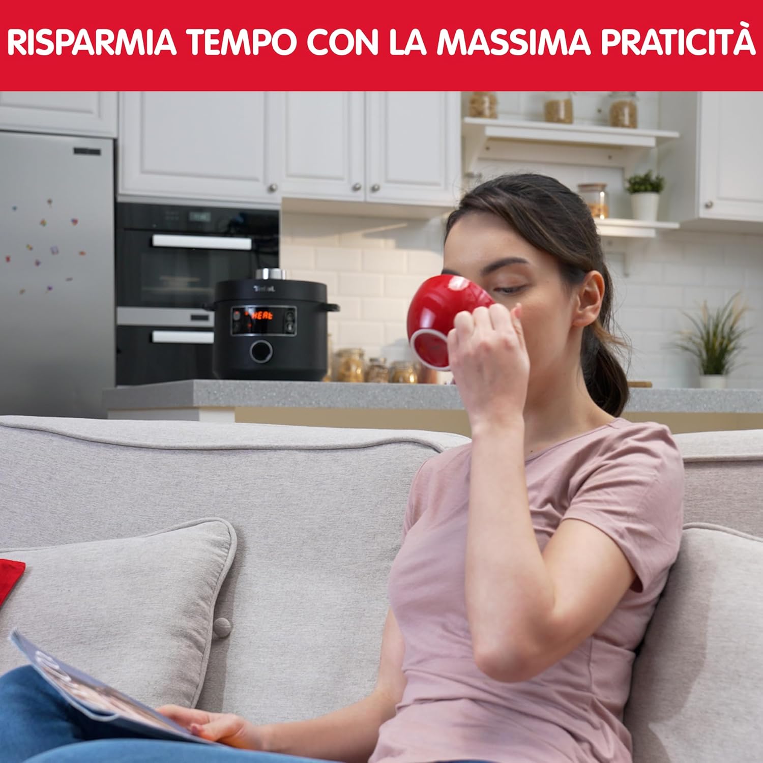 Moulinex CE7548 Turbo Cuisine Multicooker 5 Litri - immagine 5