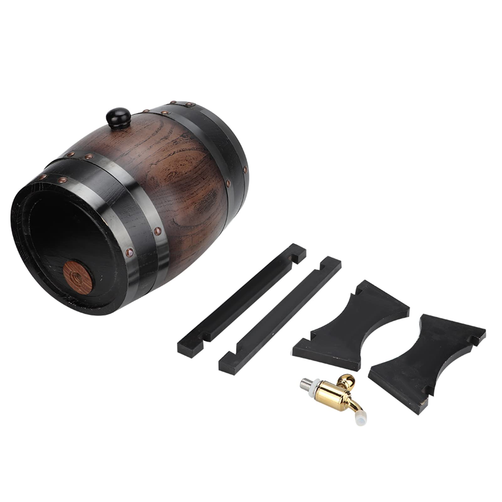 Botte di Vino 3L in Legno di Quercia Vintage