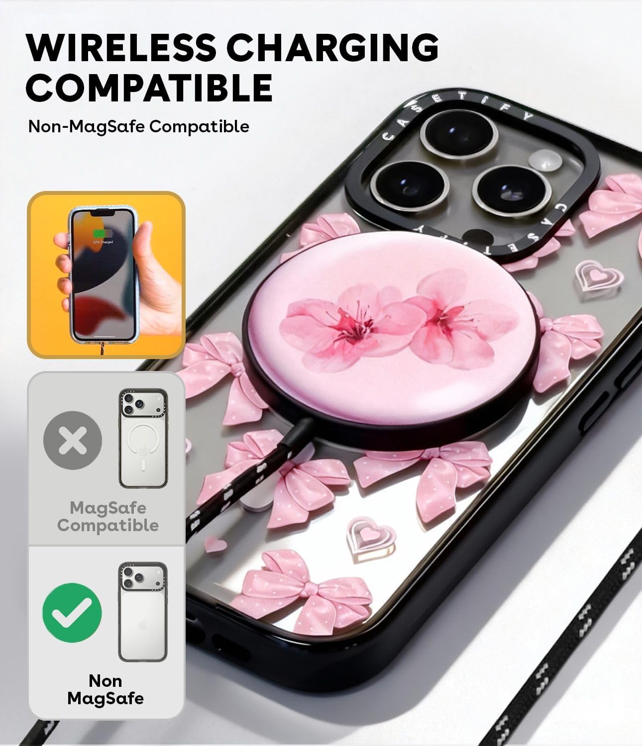 Casetify Impact - Custodia iPhone Pro Max Margherite - immagine 3