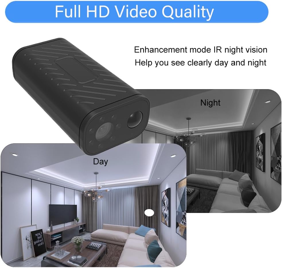 Mini Telecamera di Sicurezza Domestica Smart 1080p - immagine 5