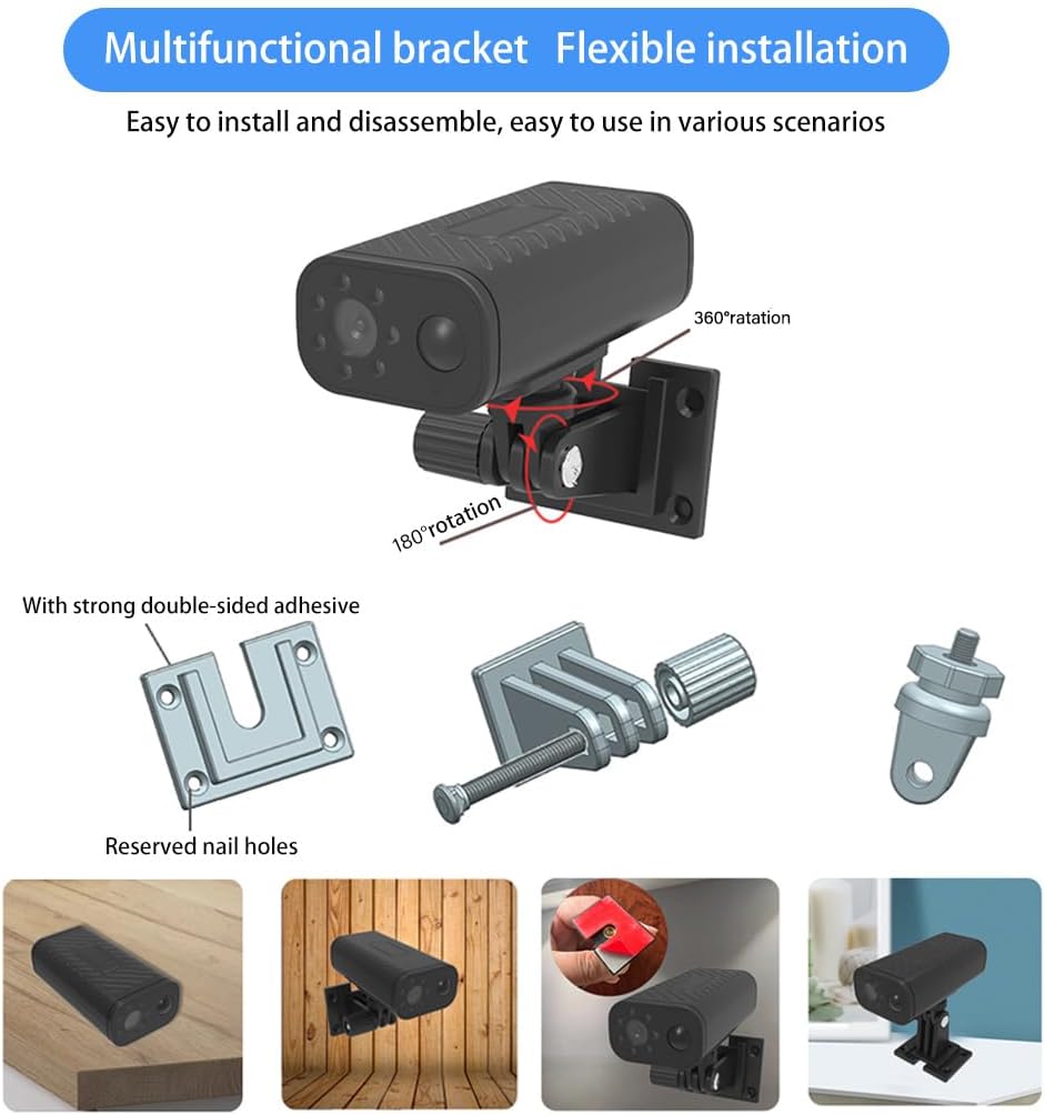 Mini Telecamera di Sicurezza Domestica Smart 1080p - immagine 6