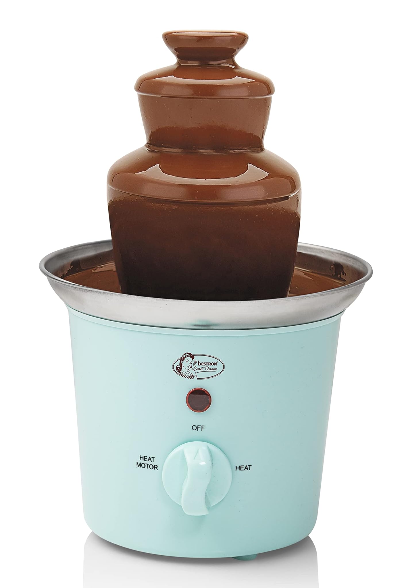 Bestron Fontana di Cioccolato 3 Ripiani, Menta