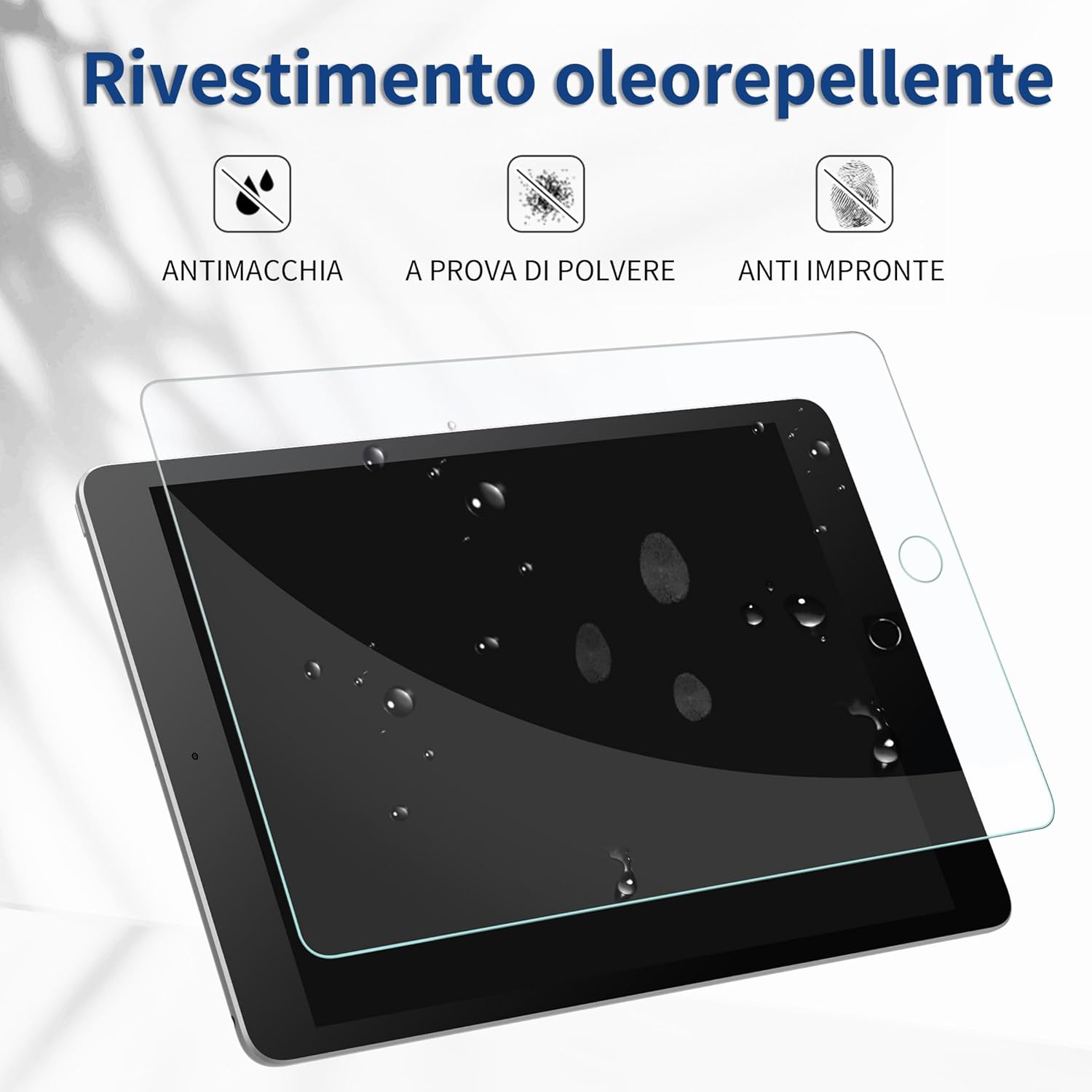 Easyacc Cover iPad 9 Gen con Tastiera, Nero - immagine 7