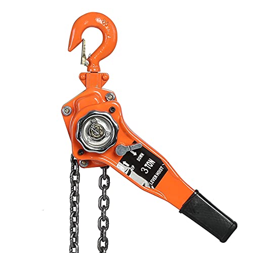 Ejoyous Paranco a Puleggia a Catena in Acciaio Legato