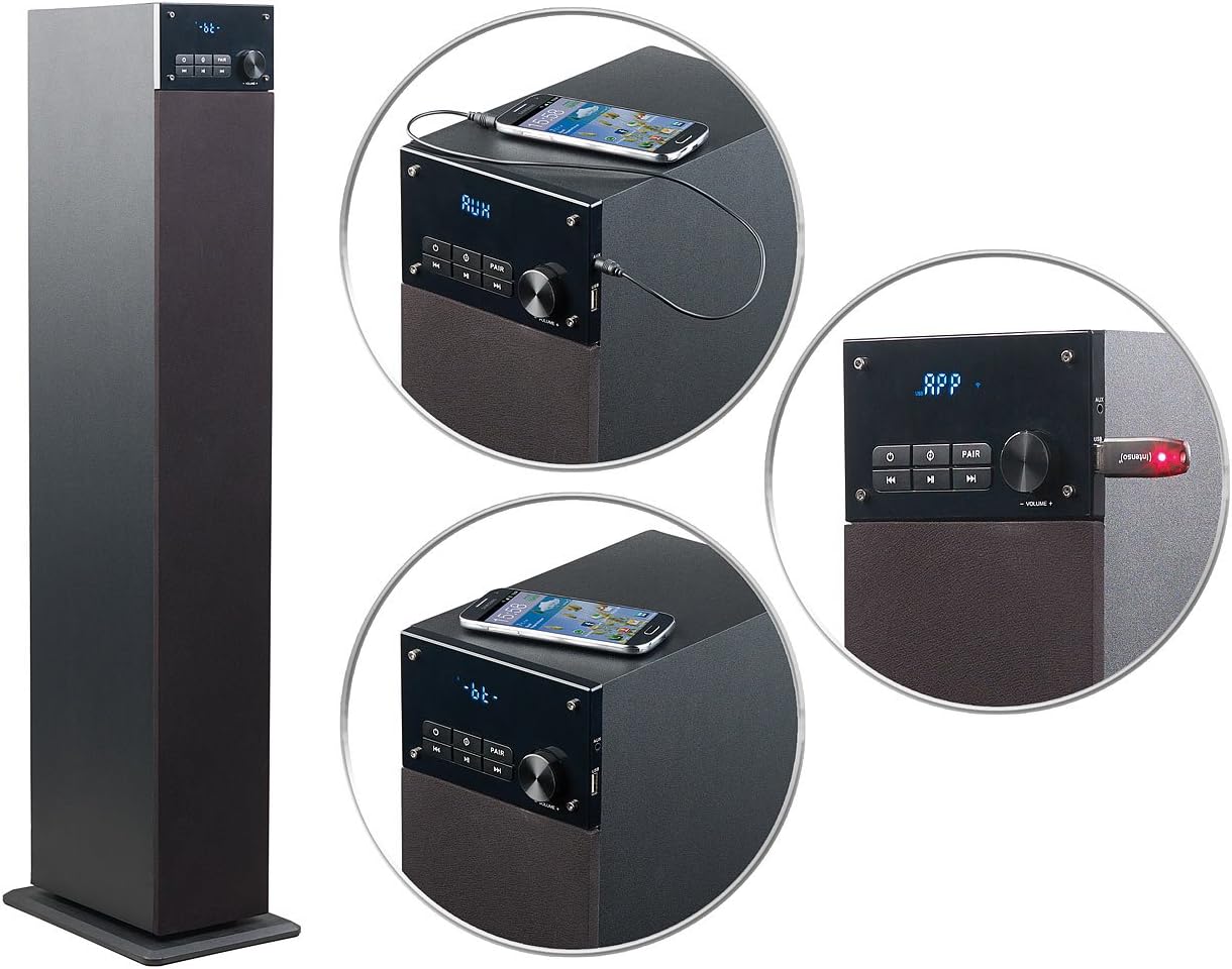 Auvisio Diffusori a Torre 2.1 Multiroom 160W - immagine 3