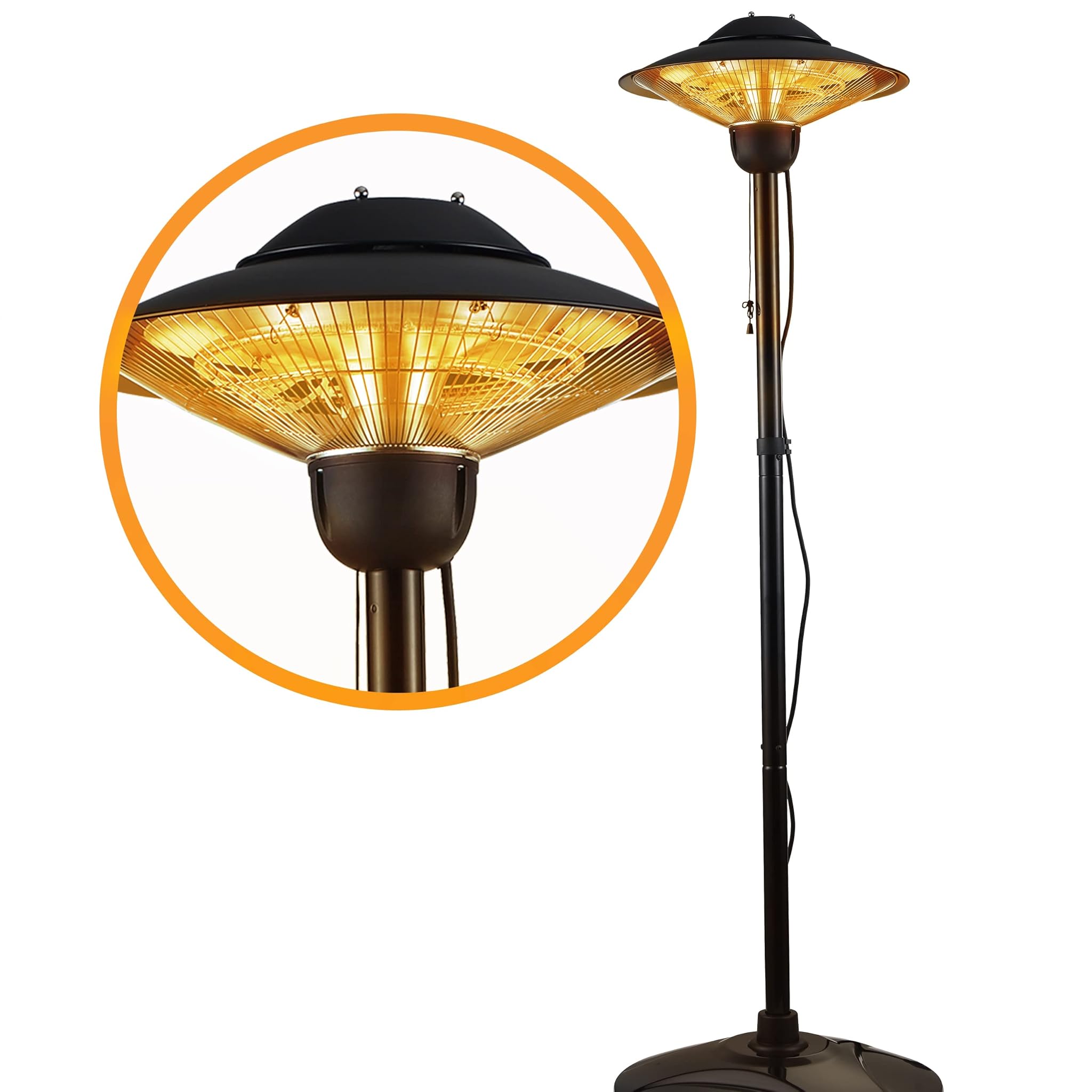 Donyer Power Radiatore Elettrico da Patio 2000W