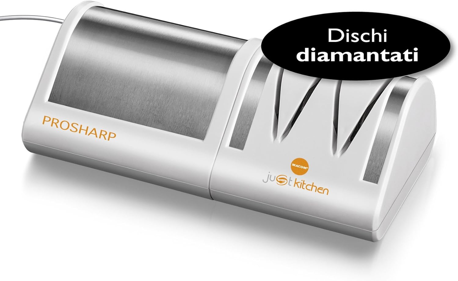 Macom Affilacoltelli Elettrico Professionale Just Kitchen 827 Prosharp - immagine 4