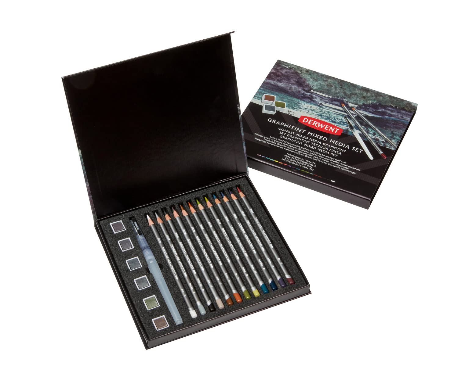 Derwent Graphitint Set Regalo 19 Accessori