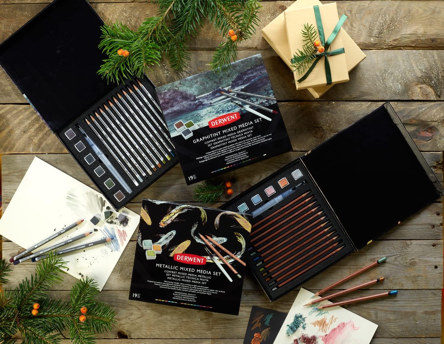 Derwent Graphitint Set Regalo 19 Accessori - immagine 5