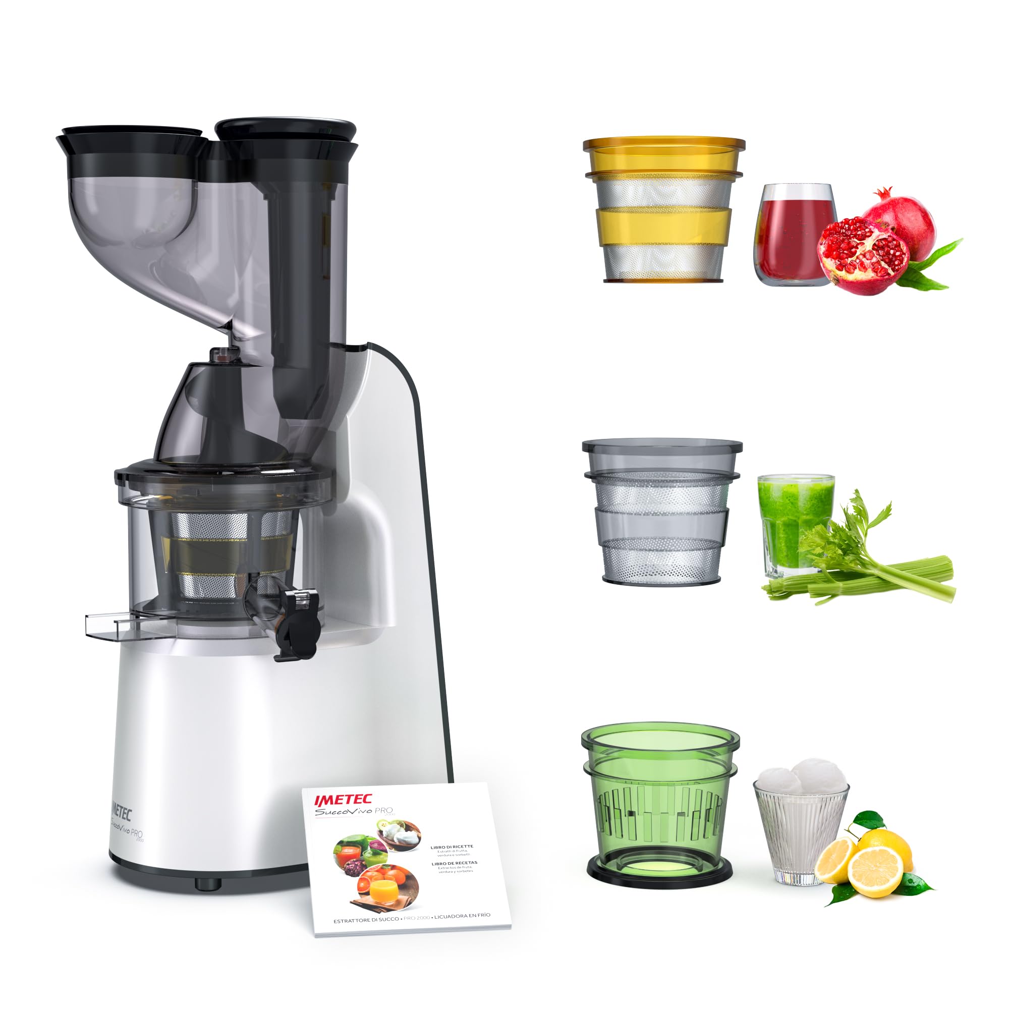 Imetec Succovivo Pro 2000 - Estrattore di Succo