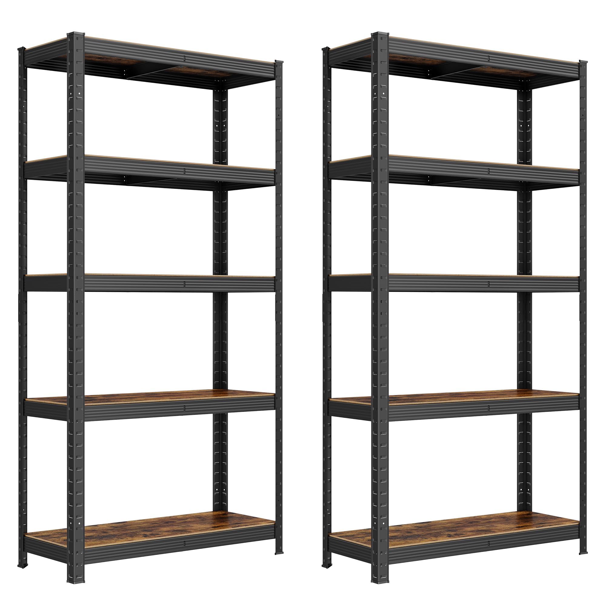 Songmics Set 2 Scaffalature 30x75x150cm