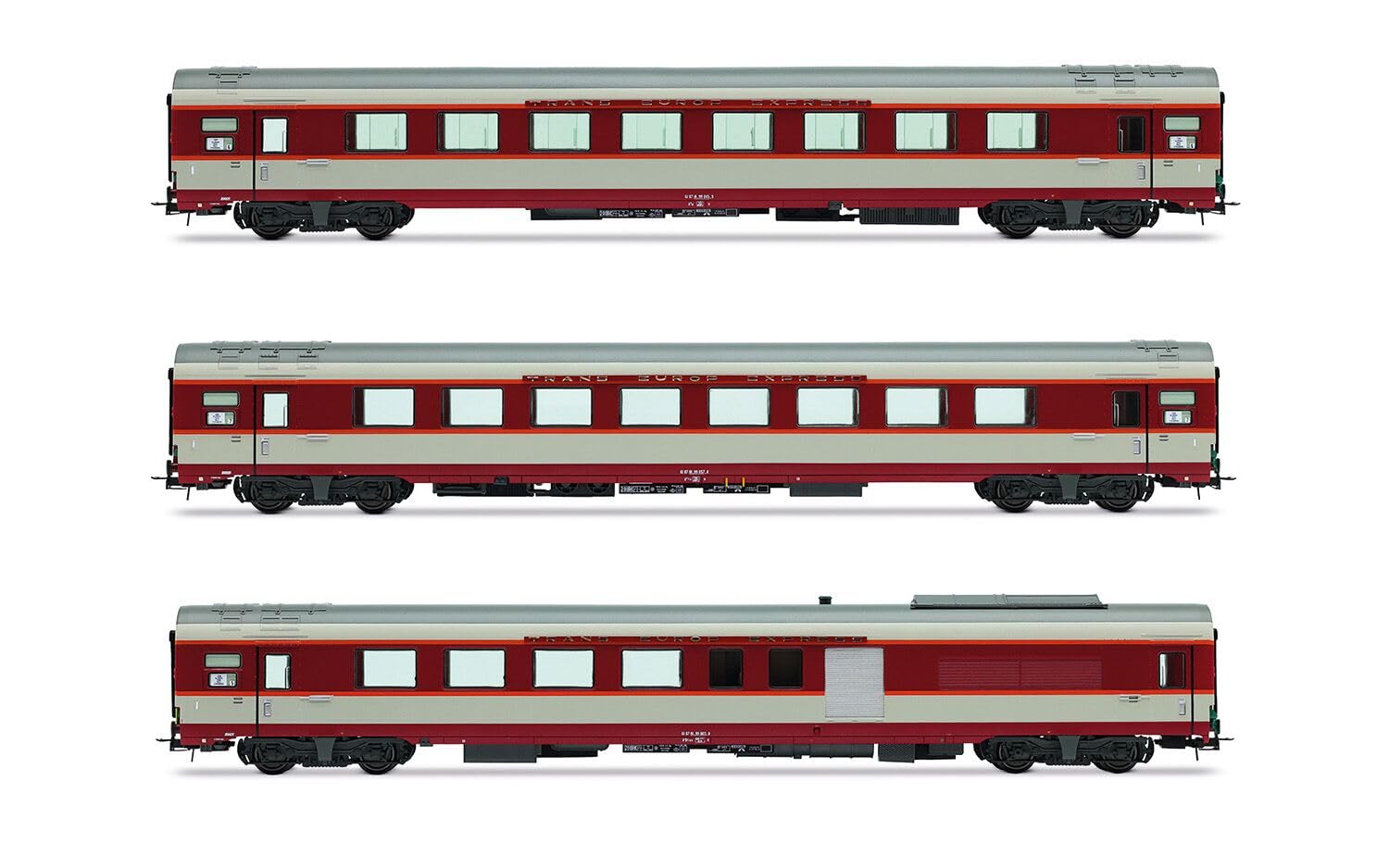 Jouef HJ4192 SNCF - Set 3 Autobus Gran Confort TEE