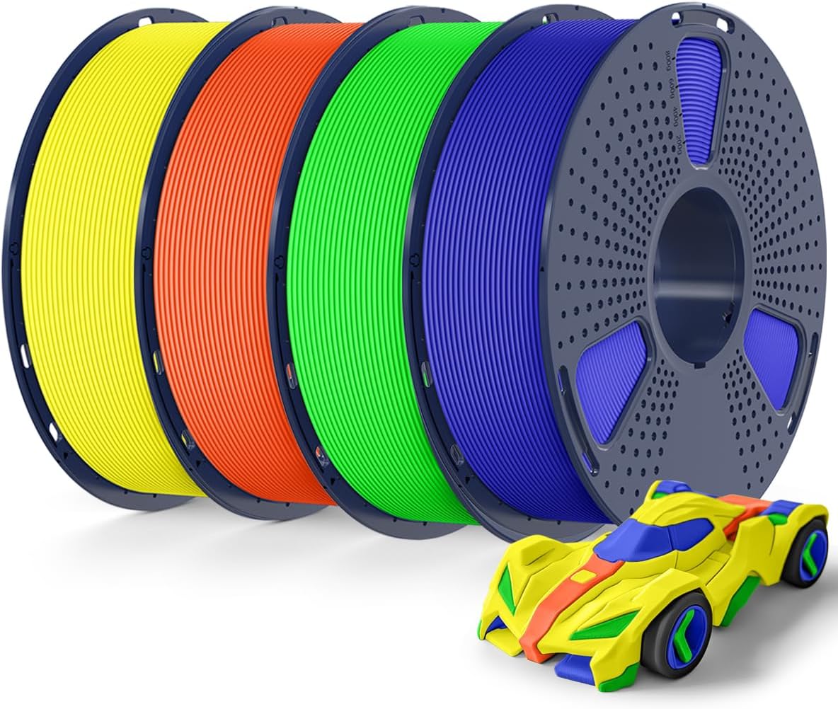 Sunlu 4KG PETG Filamento Rapido 1.75mm ±0.02mm - immagine 1