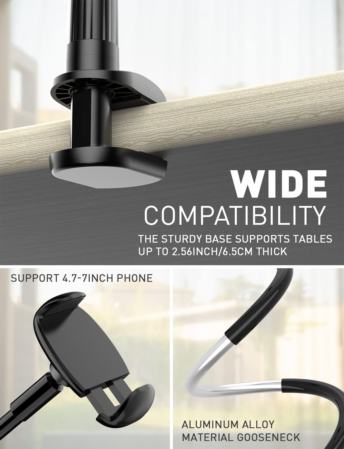 Tryone Porta Cellulare a Collo d'Oca 90cm - immagine 7