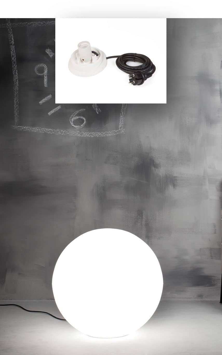 Sfera Lampada Design Luminosa da Giardino Ø 70cm Mod. Moon 70