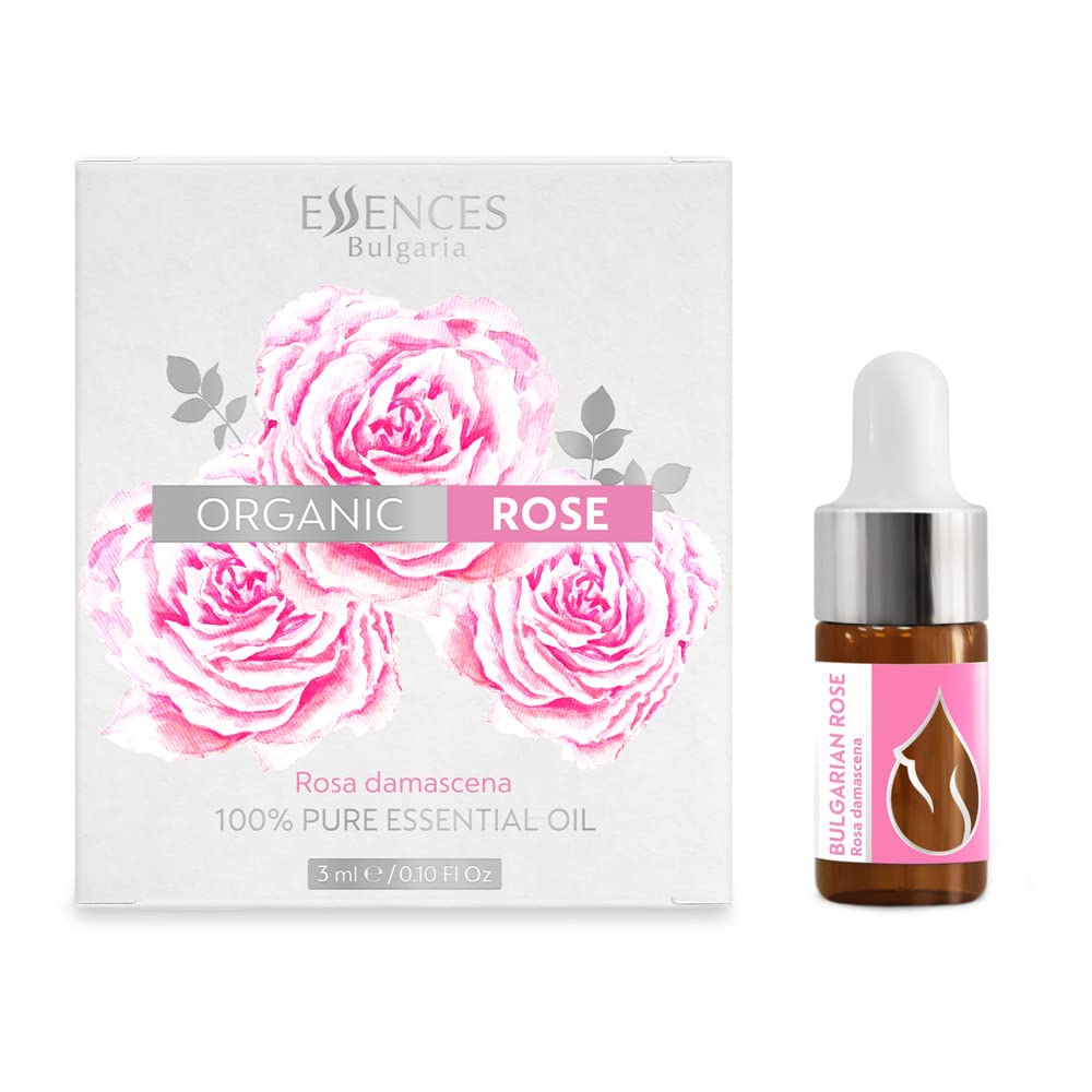Essences Bulgaria Olio Essenziale di Rosa Biologico 3ml