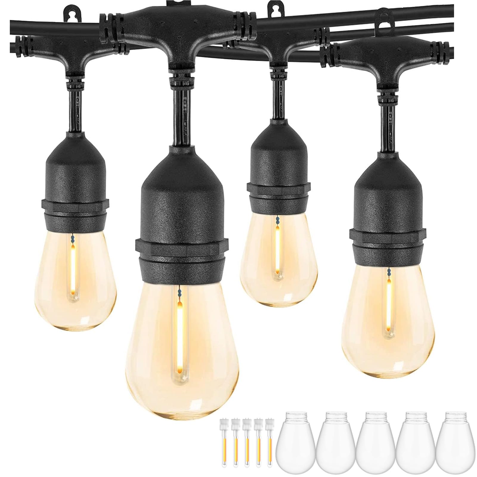 Zotoyi Catena Luminosa Esterno 45M con 45+5 LED