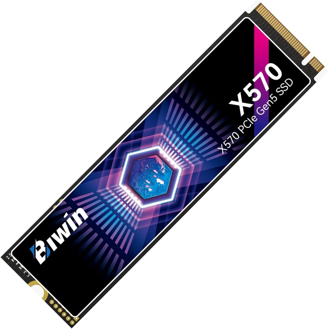 Biwin Black Opal X570 Gen5 SSD Gaming 4TB - immagine 1