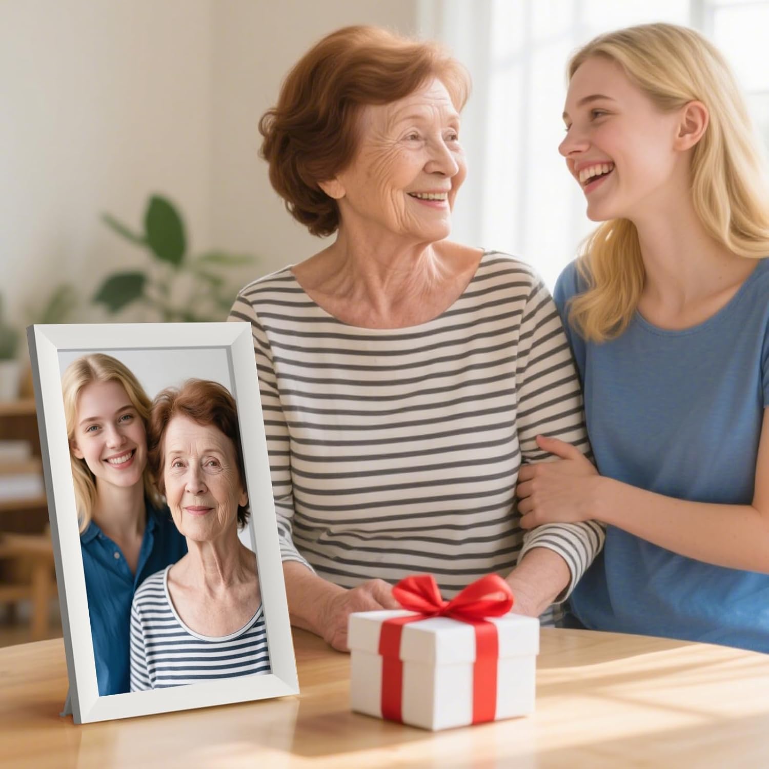 Cornice Digitale WLAN HD 10.1 Pollici IPS Touchscreen - immagine 7