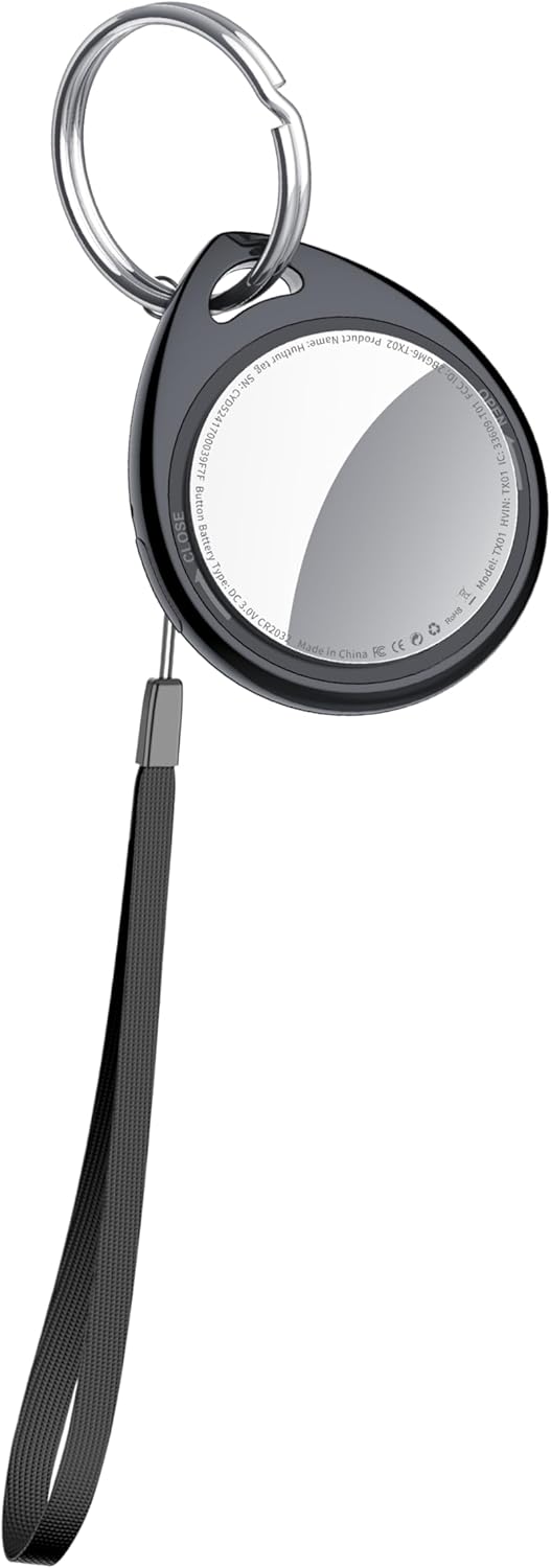 Air Tags - Smart Tracker Bluetooth 4 Pezzi, Nero - immagine 2