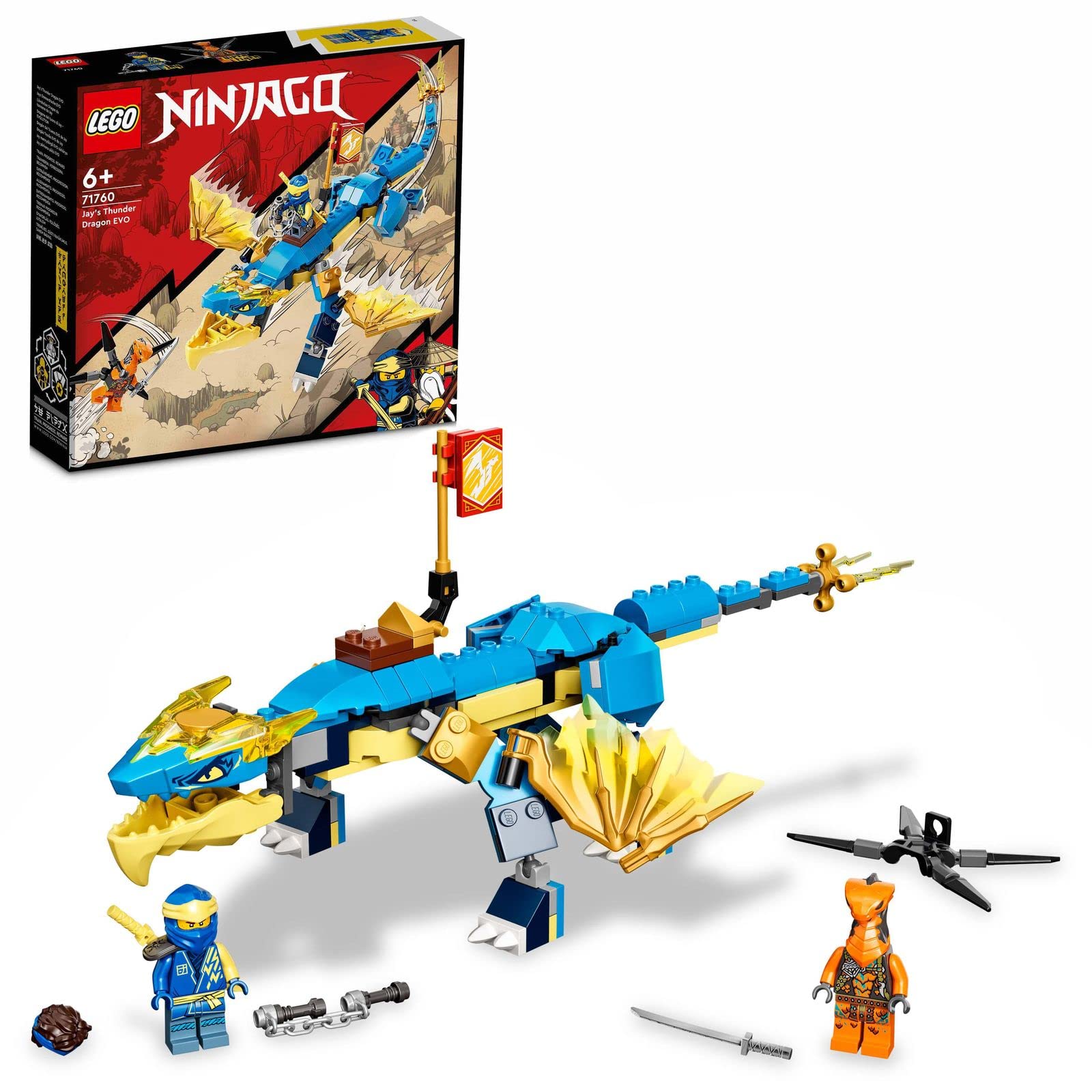 Lego NINJAGO Dragone del Tuono di Jay - EVOLUTION 71760