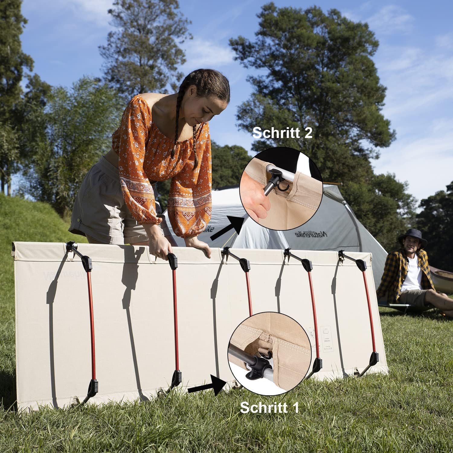 Naturehike Letto da Campeggio Pieghevole 150kg - immagine 6