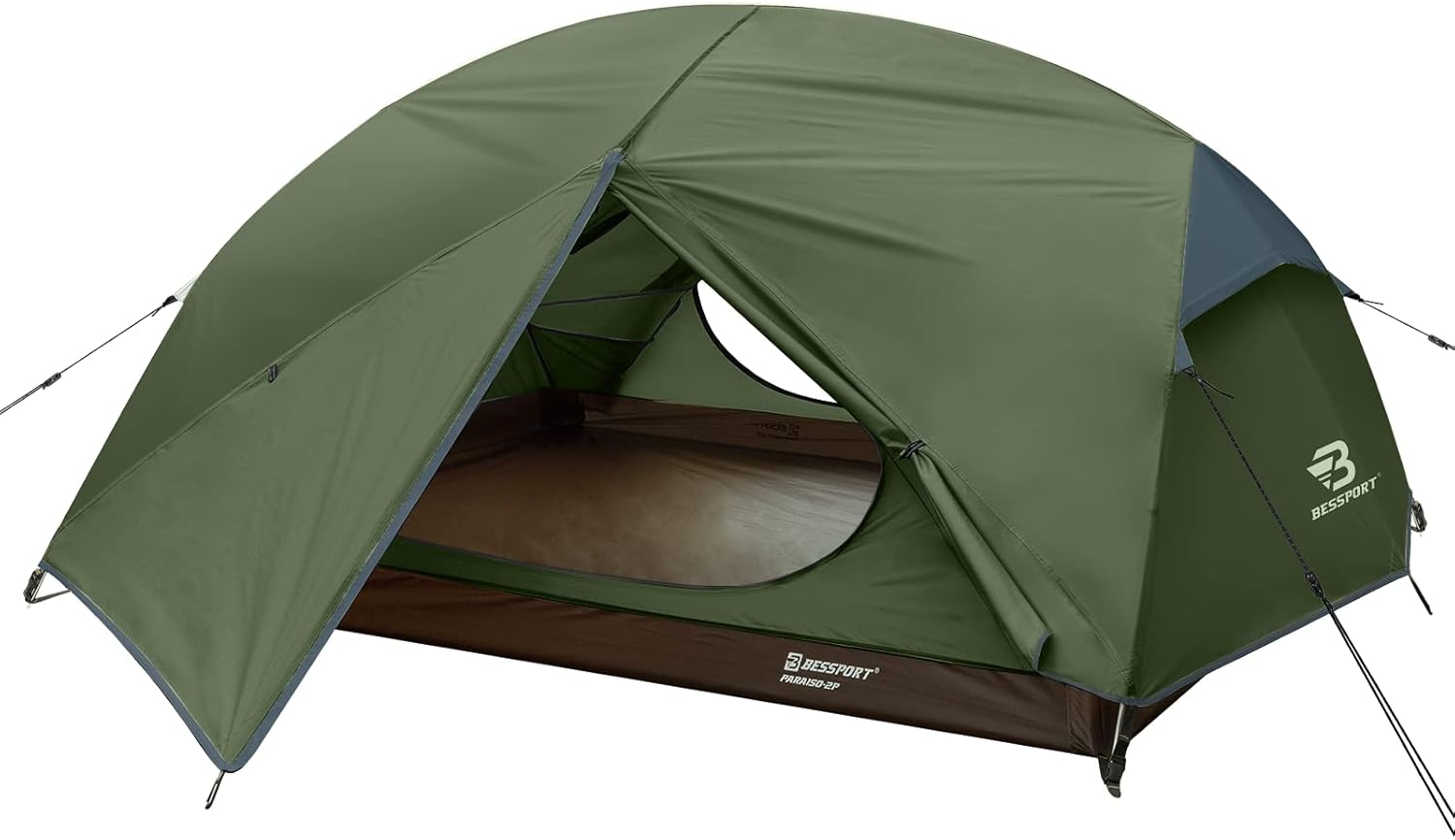 Bessport Tenda da Campeggio 2-3 Persone 4 Stagioni - immagine 1