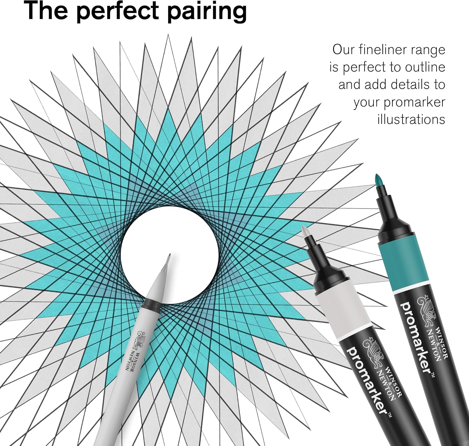 Winsor & Newton ProMarker - 6 Pennarelli Toni Neutri - immagine 8