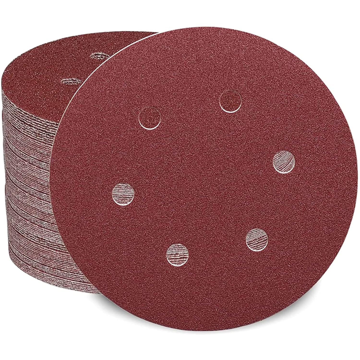 Stebruam 100 Dischi Abrasivi 150mm Grana 40-1000 - immagine 1