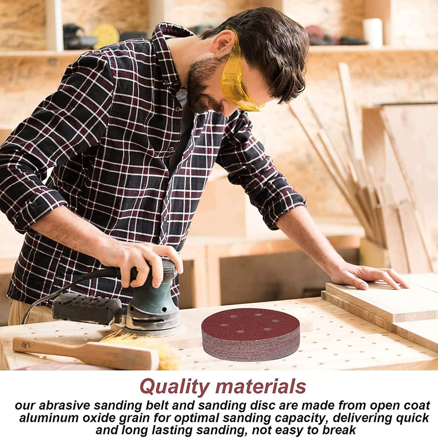 Stebruam 100 Dischi Abrasivi 150mm Grana 40-1000 - immagine 4