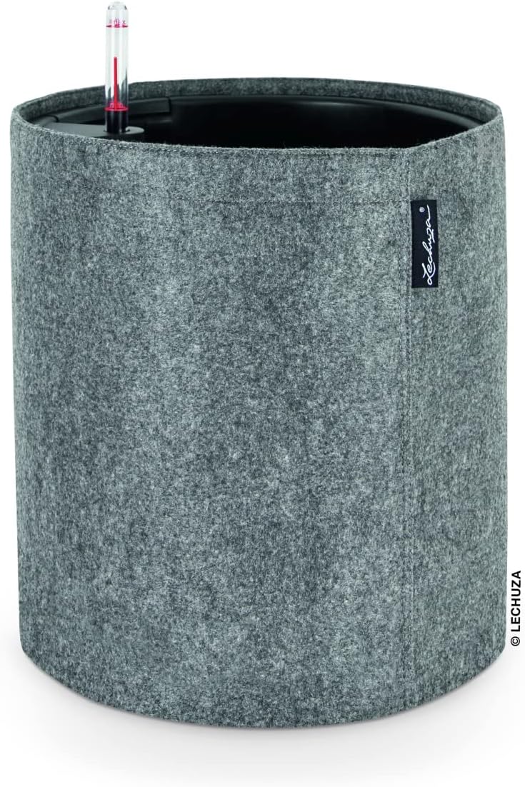LECHUZA TRENDCOVER 32 Felt grigio scuro 14192