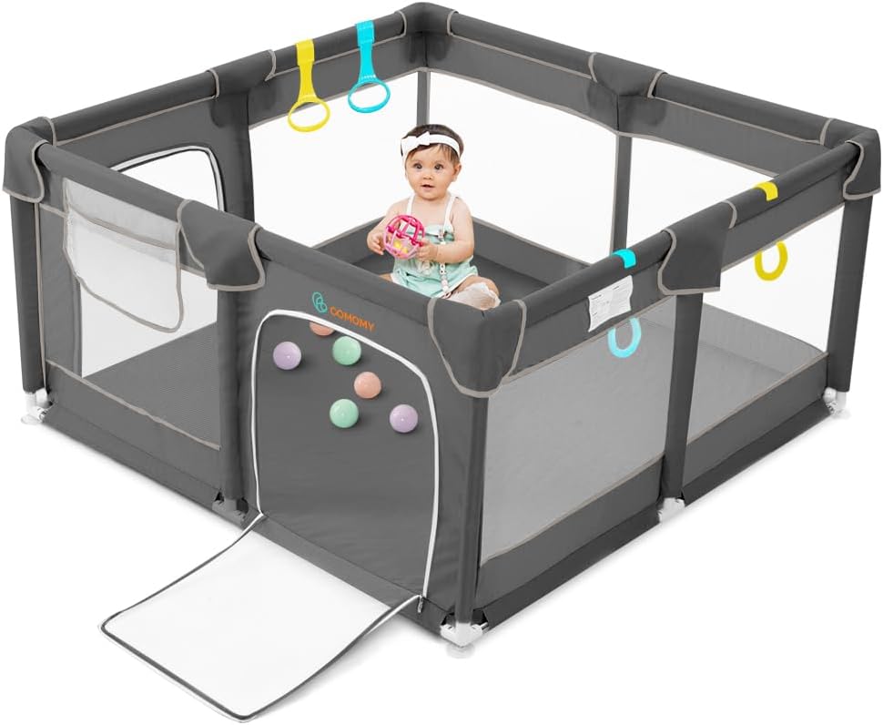 Comomy Box per Bambini 127x127x66 cm, Grigio Scuro - immagine 1