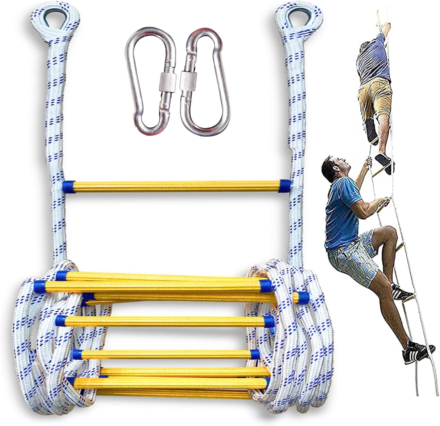 Lxsehn Scala di Emergenza Antincendio Ignifuga 5m