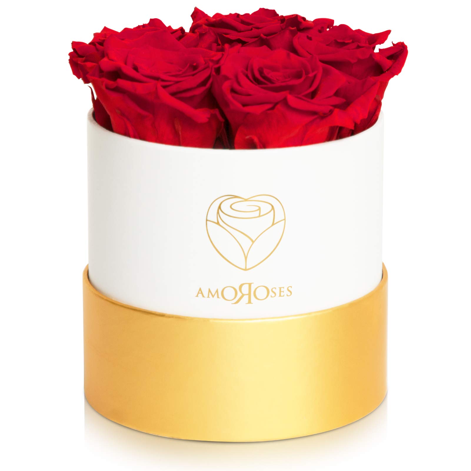Amoroses Petite - Confezione Regalo 5 Rose Stabilizzate