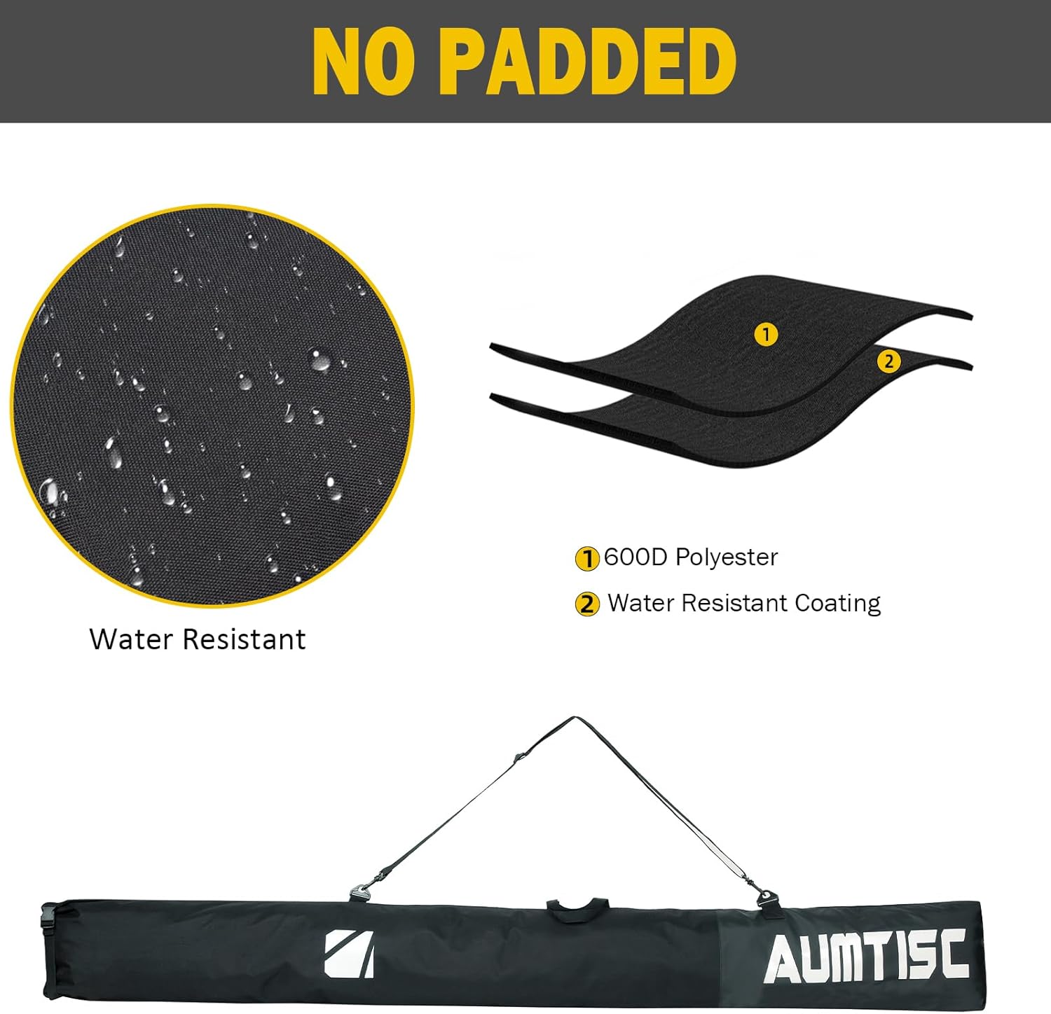 Aumtisc Sacca Portasci e Scarponi Imbottita - immagine 2