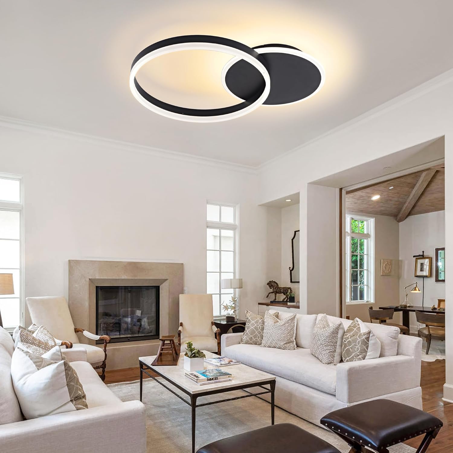 Mounm Plafoniera LED Soffitto Dimmerabile 36W 3600lm - immagine 6