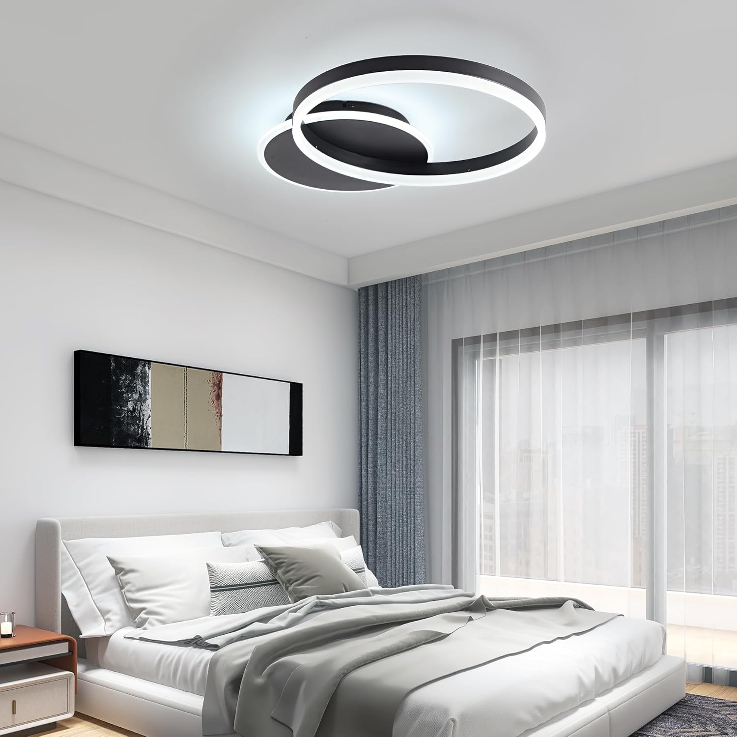 Mounm Plafoniera LED Soffitto Dimmerabile 36W 3600lm - immagine 7