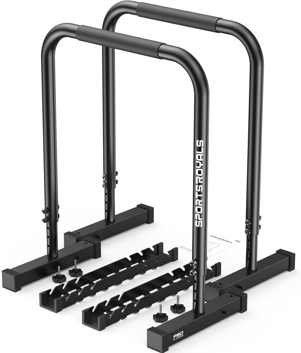 Sportsroyals - Barra Regolabile per Dip Bar 400 LBS - immagine 1