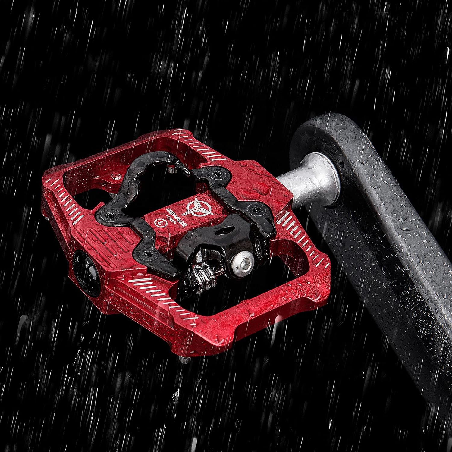 Gewage Pedali Bici SPD con 3 Cuscinetti - immagine 4